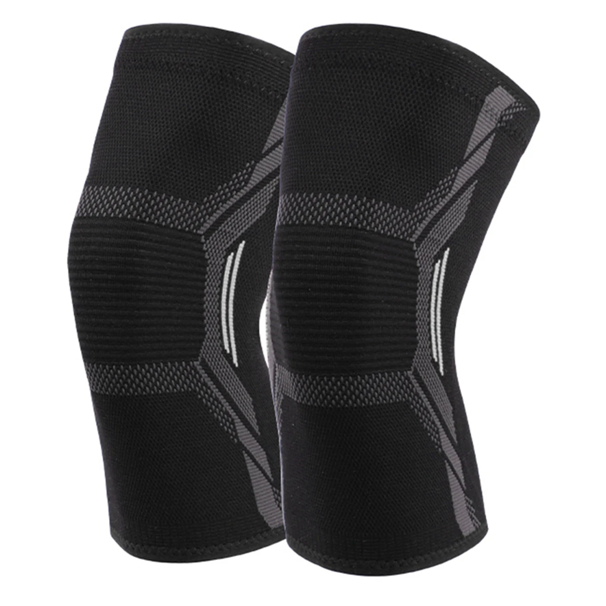 1pc Compression Knee Sleeves,Elastic Breathable Knee Support Braces,Sports Knee Pads Gym Workout Running Fitness Weightlifting