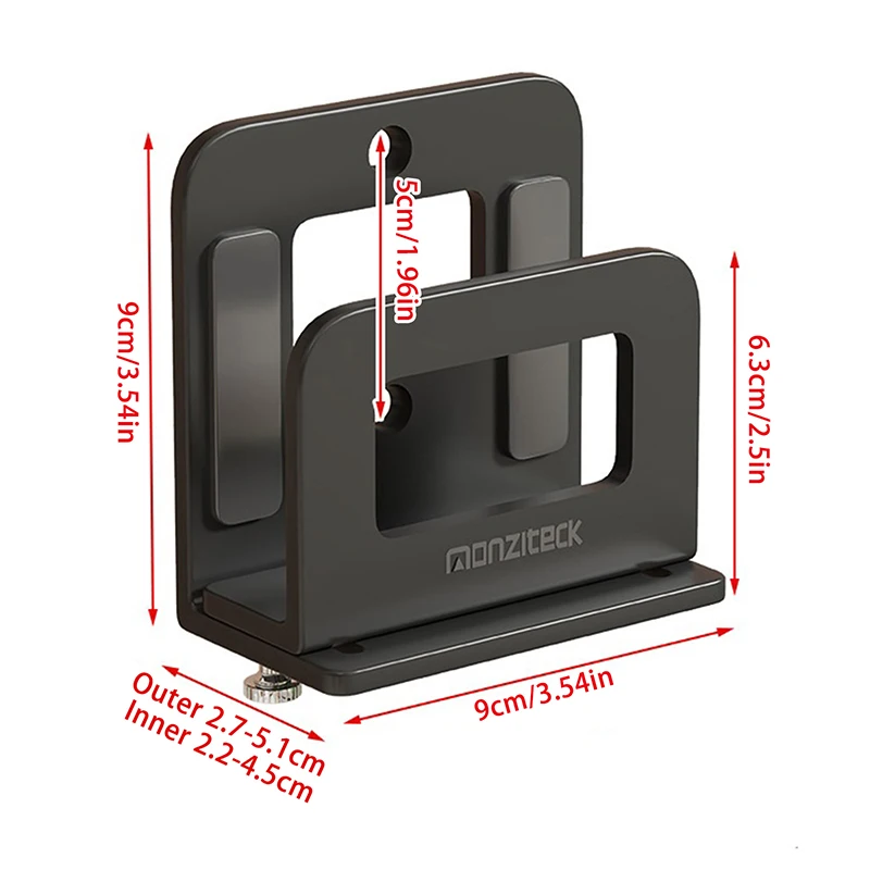 1 Pcs For Router,Modem,TV Box And Other Media Players Adjustable Small Device Wall Mount Holder cable box mount