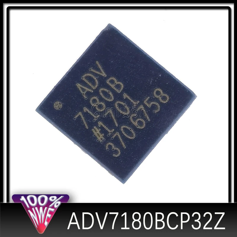 5PCS~20PCS/LOT ADV7180BCP32Z ADV7180BCP ADV7180 LFCSP32 QFN32 New video decoding chip