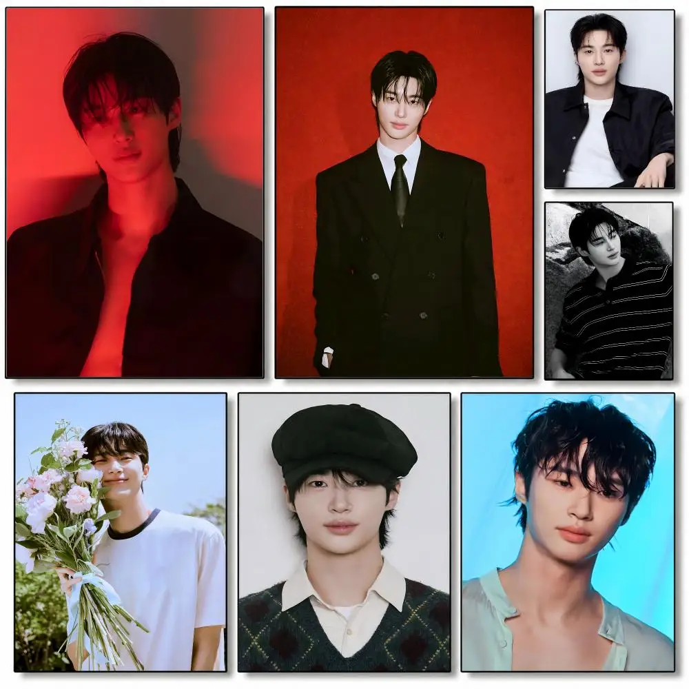 Actor Byeon Woo-seok Poster High Quality Wall Art for Home Bedroom Living Hallway Perfect Gift