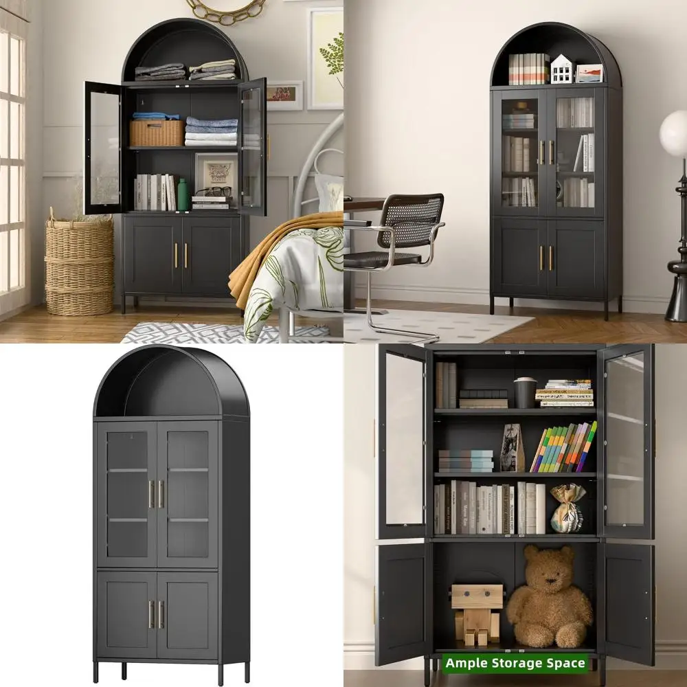 73-Inch High Arched…