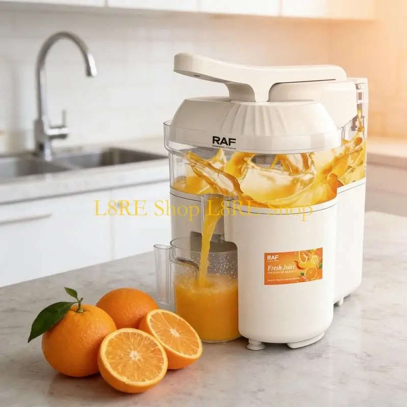 L8RE Automatic Pulp Separating Head Juicer USB Powered for Pure Healthy Juice ABS Materials Quiet Operation