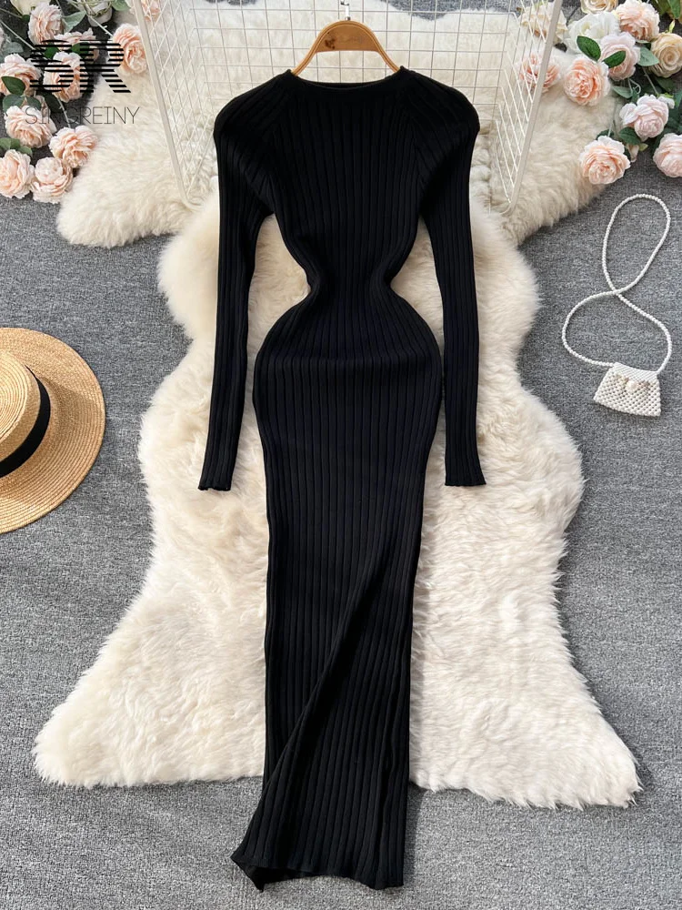 navy blue dress for baby girl Maxi Winter Dress main image 1