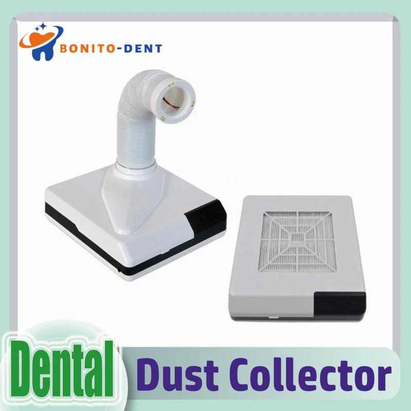 

Hot Selling 60w Strong Power Dental Lab Vacuum Cleaner Low Noise Dust Collector Dentist Polishing Tools With LED Lights