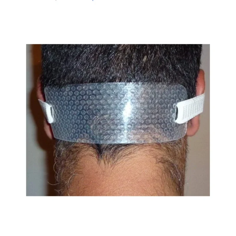 Men Shaving Neckline Template For Barber Hair Removal Neck Straight Cut Hairdresser Tool Shave Use Elastic Band