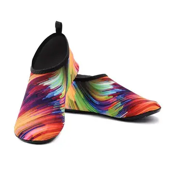 女性男性ユニセックス水ノンスリップスニーカー水泳靴下夏のビーチサンダルフラットシューズソフト通気性の靴