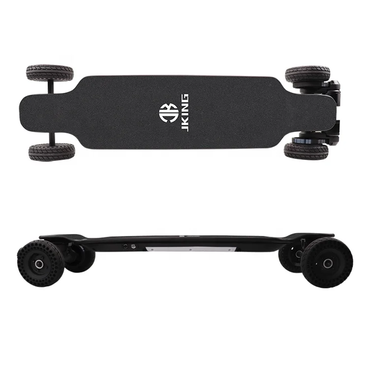 

Custom Longboard Truck Electric Skateboard with Dual Belt Motors 5065 1650watt All Terrain Skateboard Electric