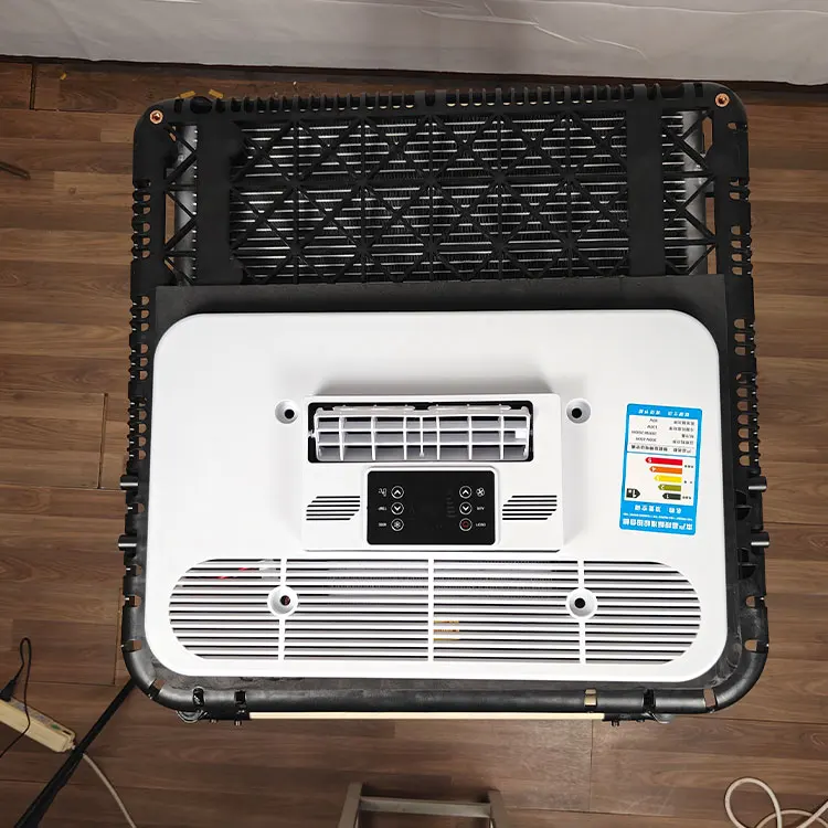 جديد 48 فولت 60 فولت 72 فولت وقوف السيارات الكهربائية التيار المتناوب برودة 24 فولت على السطح تكييف الهواء 12 فولت لسيارة شاحنة Motohome #4