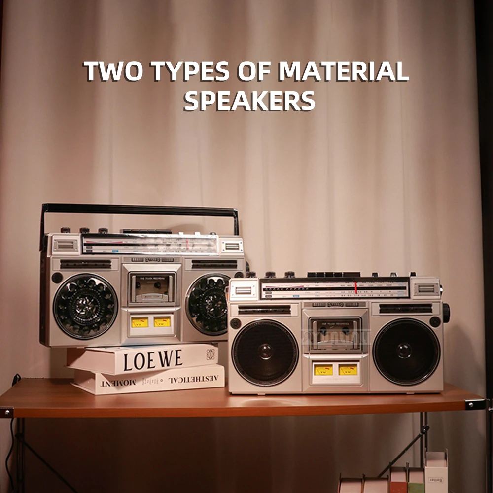 multifunctional cassette player, radio, retro handheld cassette player, USB flash drive, Bluetooth, nostalgic recorder