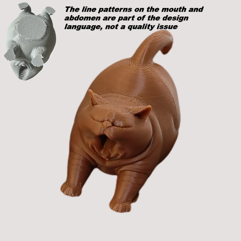 1 stuk giechende kattenbeeldje, compact bureaudecoratie voor thuis, kantoor, auto, perfect cadeau voor kattenliefhebbers (Kerstmis, Halloween, verjaardag)