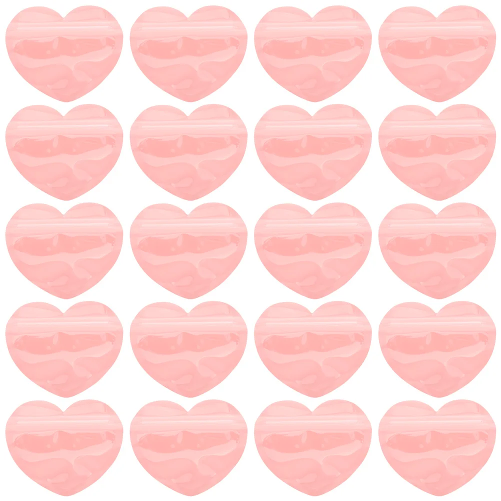 

20 шт. портативные сумки для ювелирных изделий, самозапечатывающиеся мешочки, маленькие серьги, ожерелья, органайзеры для хранения, закрывающаяся дорожная сумка для ювелирных изделий