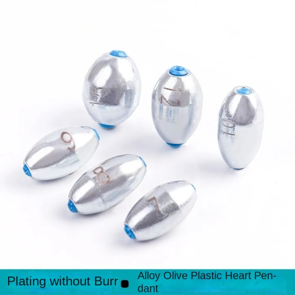 20 sztuk stopu stali węglowej ciężarki wędkarskie 3g/4g/5g/6g/7g/8g/9g/10g wędkarstwo karpiowe waga wędkarska waga ołowiana