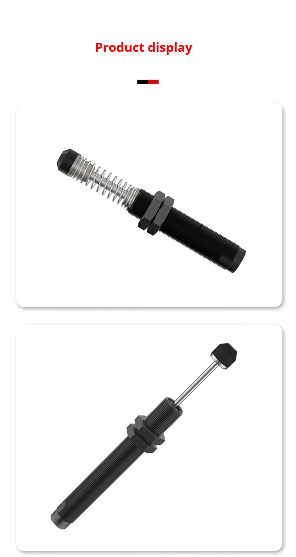 Pneumatischer Hydraulik-Stabilisator Hydraulikdämpfer AC0404/0806-2/1008/1210/1410 Dämpferzylinder Pneumatischer Stoßdämpfer – Detail 1