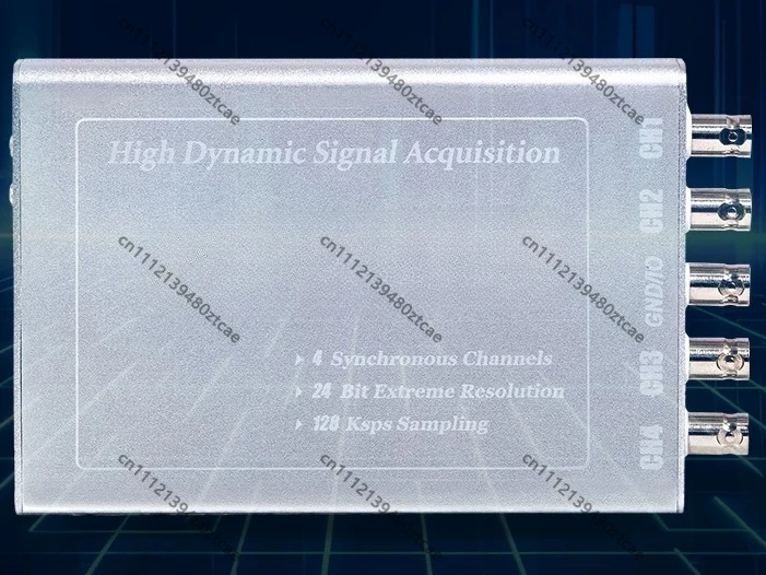 24-Bit High Precision DAQ Card IEPE ICP Vibration Signal Acquisition Module LabVIEW Compatible