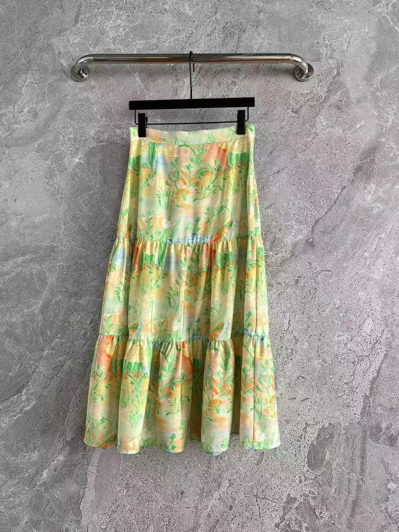 2026 Summer Hand-painted Seabed Serenity Skirt