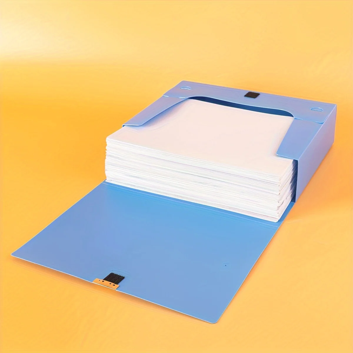 10개 A4 컬러 파일 박스 - 계약서, 회계 영수증 및 사무용품을 위한 내구성이 뛰어난 두꺼운 플라스틱 문서 정리함
