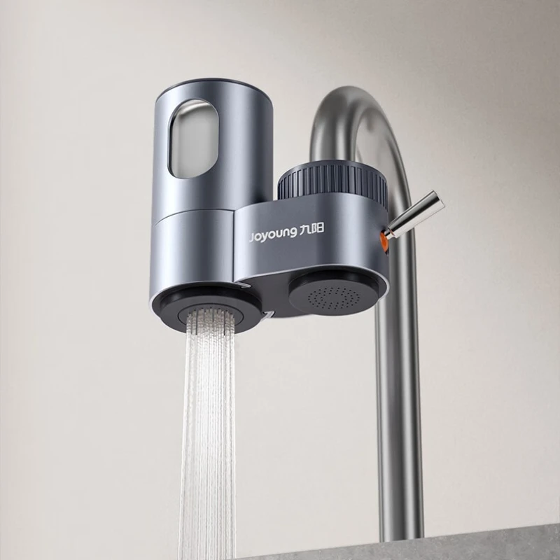 Faucet Water Purifier 10-Stage Filtration, High Flow Chlorine Odor 1 Unit 4 Cartridges, Anti-Corrosion Durable Durable Design