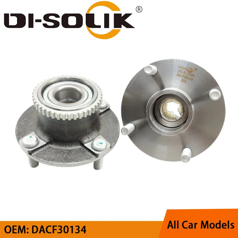

DI-SOLIK Auto Car Parts ABS Front Wheel Hub Unit Bearing Assembly DACF30134 Front Axle for Four-hole ABS for Hongguang