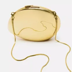 Designer Acryl Shell Vorm Clutch Bag Goud Zilver Vrouwen Avondfeest Schattige Metalen Glanzende Handtas 2024 Groothandel