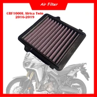 Filtro de entrada de aire para motor de motocicleta, elemento de filtro de aire limpiador para Honda CRF1000L CRF1000 L Africa Twin Adventure DCT 2016-2019