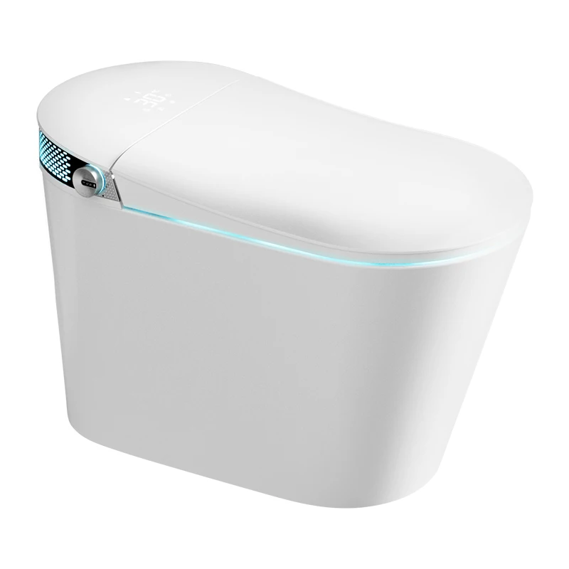 

New Design electric automatic toilet sensor flushing one piece tank less intelligent smart toilet