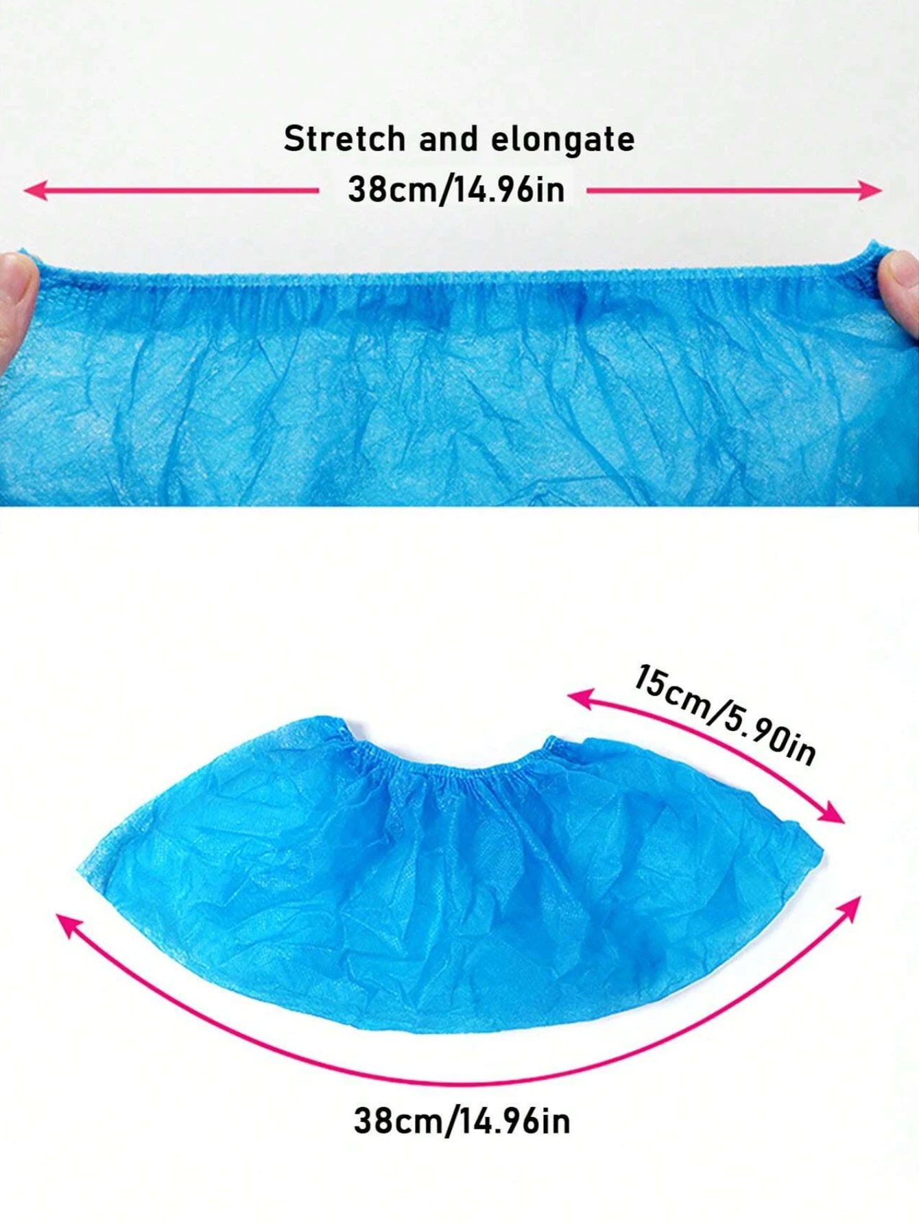 Shoe cover disposable indoor household thickened non-slip adult children student non-woven shoe cover guest room foot cover