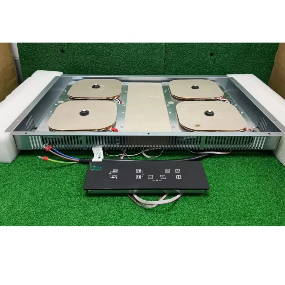 2026 New Design  Hidden Induction Cooker Invisible Induction Hob Cooktop   Four Burners FLEX ZONE Invisible Induction Cooktop