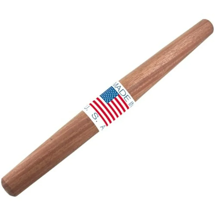 

Mahogany French Rolling Pin | Non-Stick Kitchen Tool | Tapered Solid Wood Design for Precise Bakin | Ideal for Professional & Ho