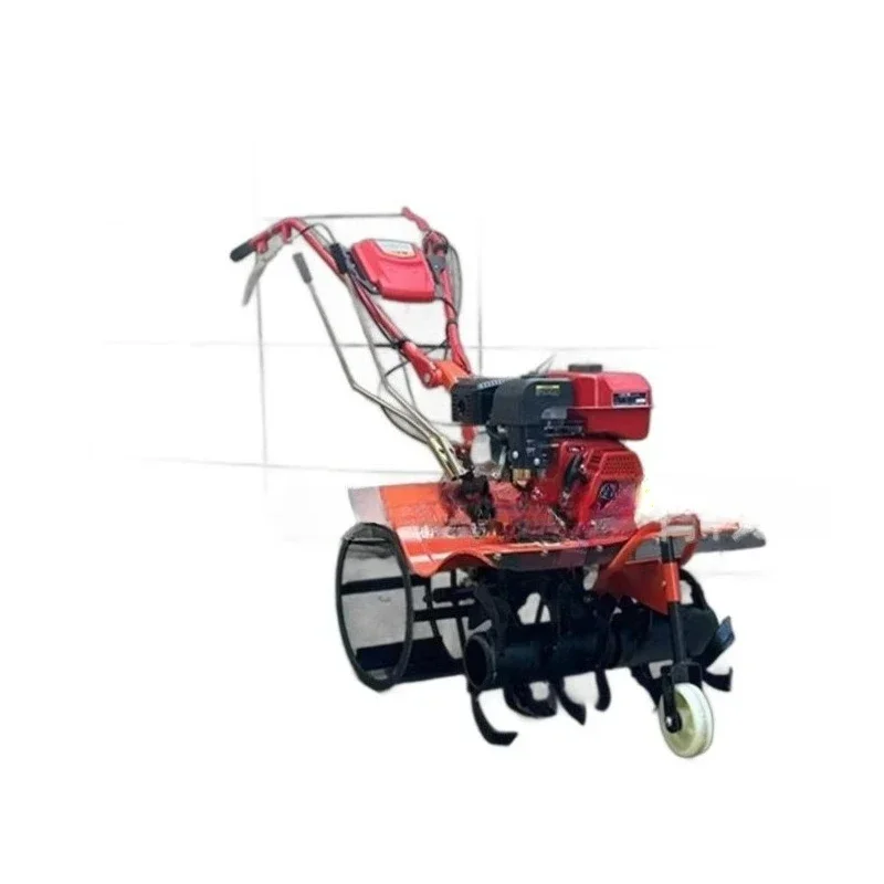 

Four-wheel drive front rotary micro-tiller