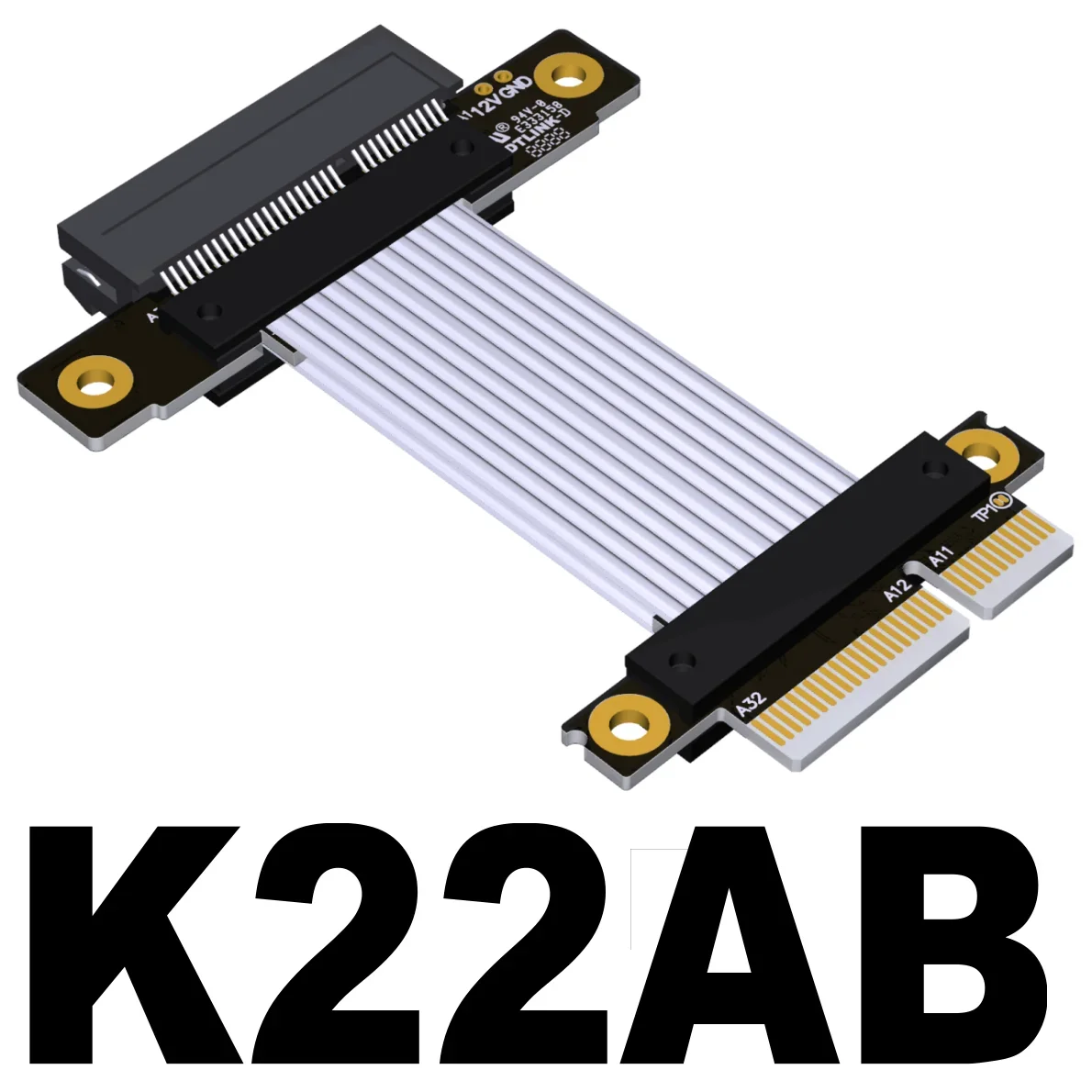 Карта удлинительного кабеля PCIe4.0 X4–4X для удлинителя материнской платы RAID SSD LAN GPU