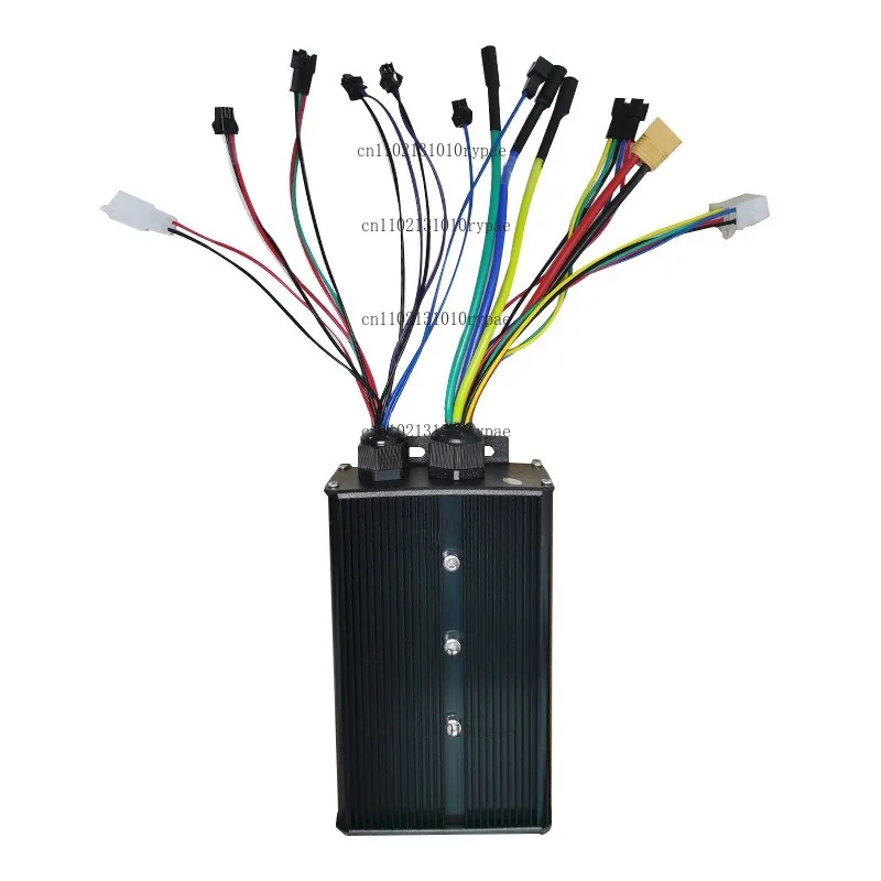 Dual-channel 36V 48V 52V 60V 72V 45A Three-mode Sine Wave Controller