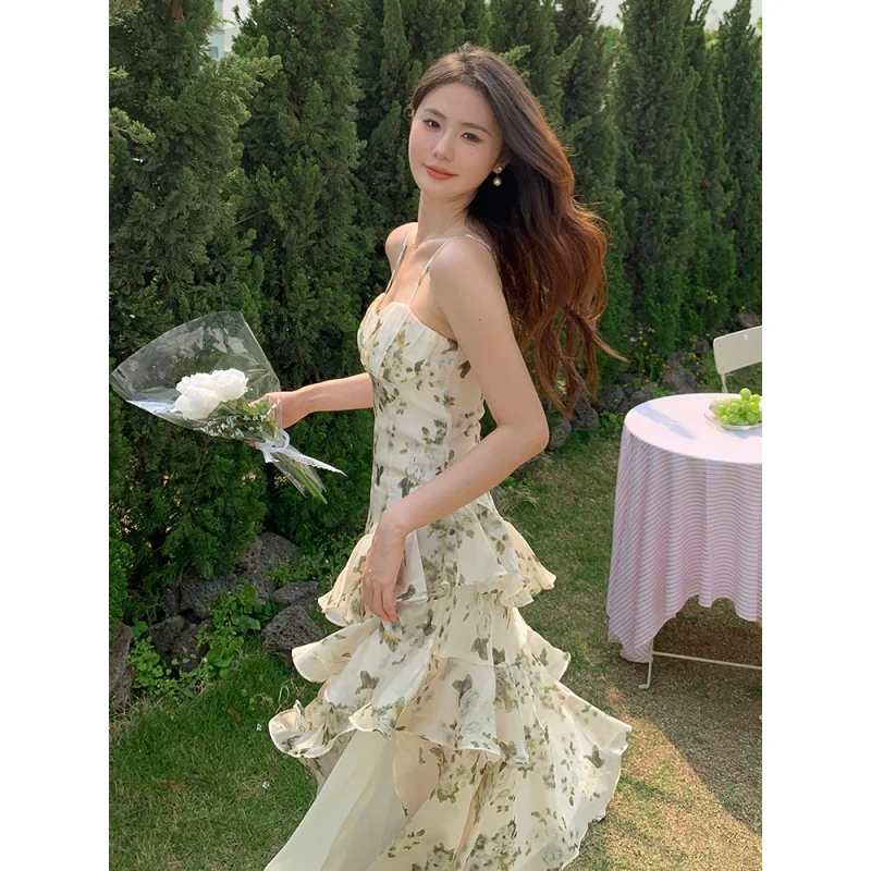 

Birthday Outfits Women Vestidos Fiesta Vestido Verano Trajes Elegantes Para Muj. Vestido Branco Feminino Dress Korean Style