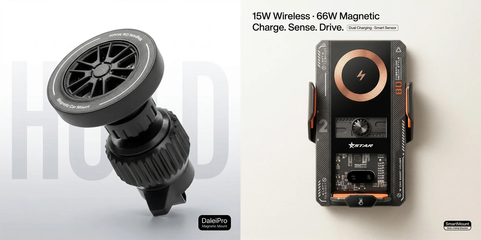 Für Jeep Wrangler JL 2024 2025 2026 2027 Smartphone-Halterung, Bildschirm-Fixierbasis, OEM-Clip-On-Design 2-in-1 Telefonhalterung & Basis-Kit – Detail 5