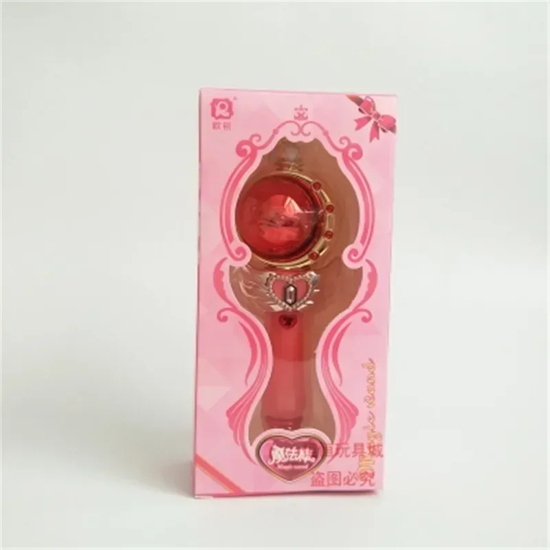 Sailor Moon Stick Spiral Heart Moon Rod Cutie Moon Rod Wand Figure Toy Queen Serenity Henshin WAND Stick Rod Boy Gift Girl