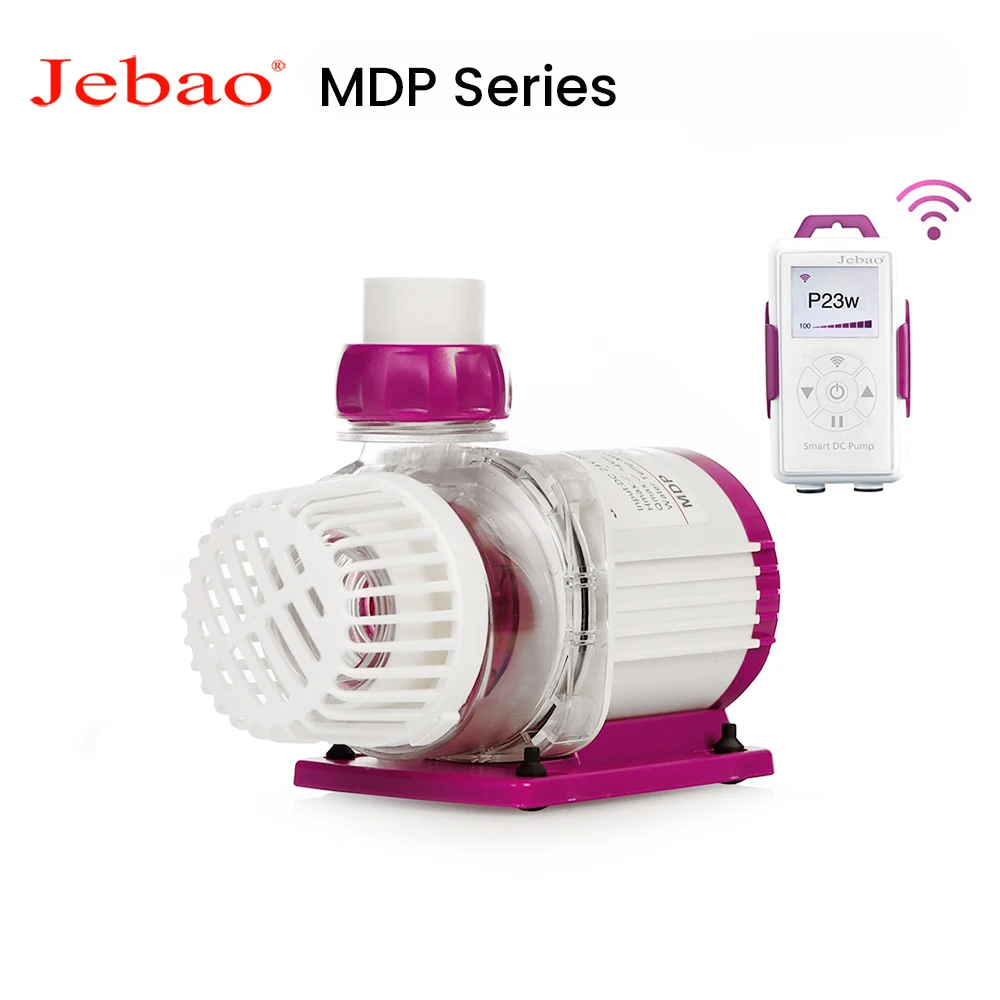 

Jebao MDP Series WiFi Smart DC Water Return Pump with LCD Display Controller for Freshwater and Marine Aquarium Tank