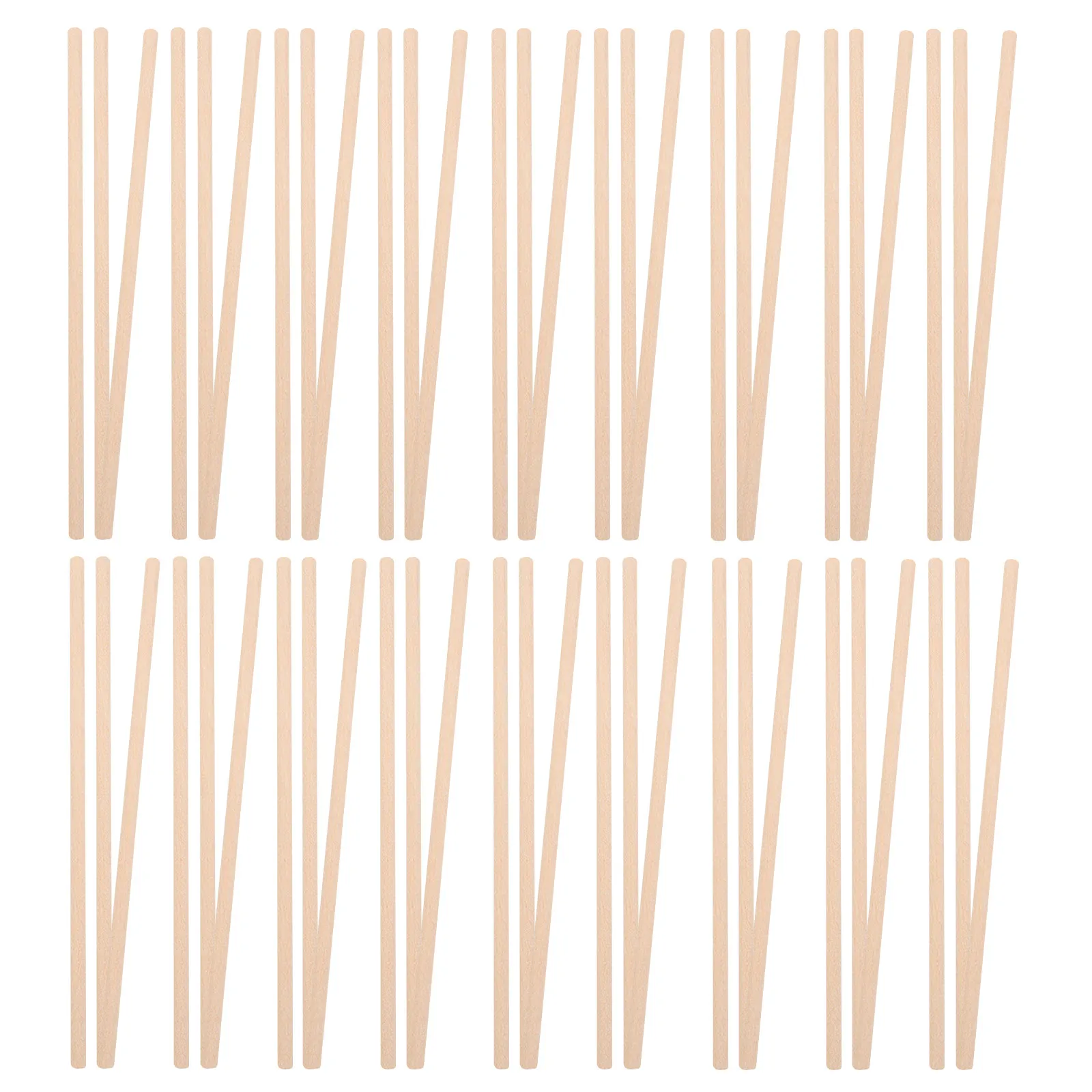 50Pcs Rhythm Wooden Sticks Plain Color Strong Smooth Surface for Kids Music Lessons Classroom Percussion and Hand Eye