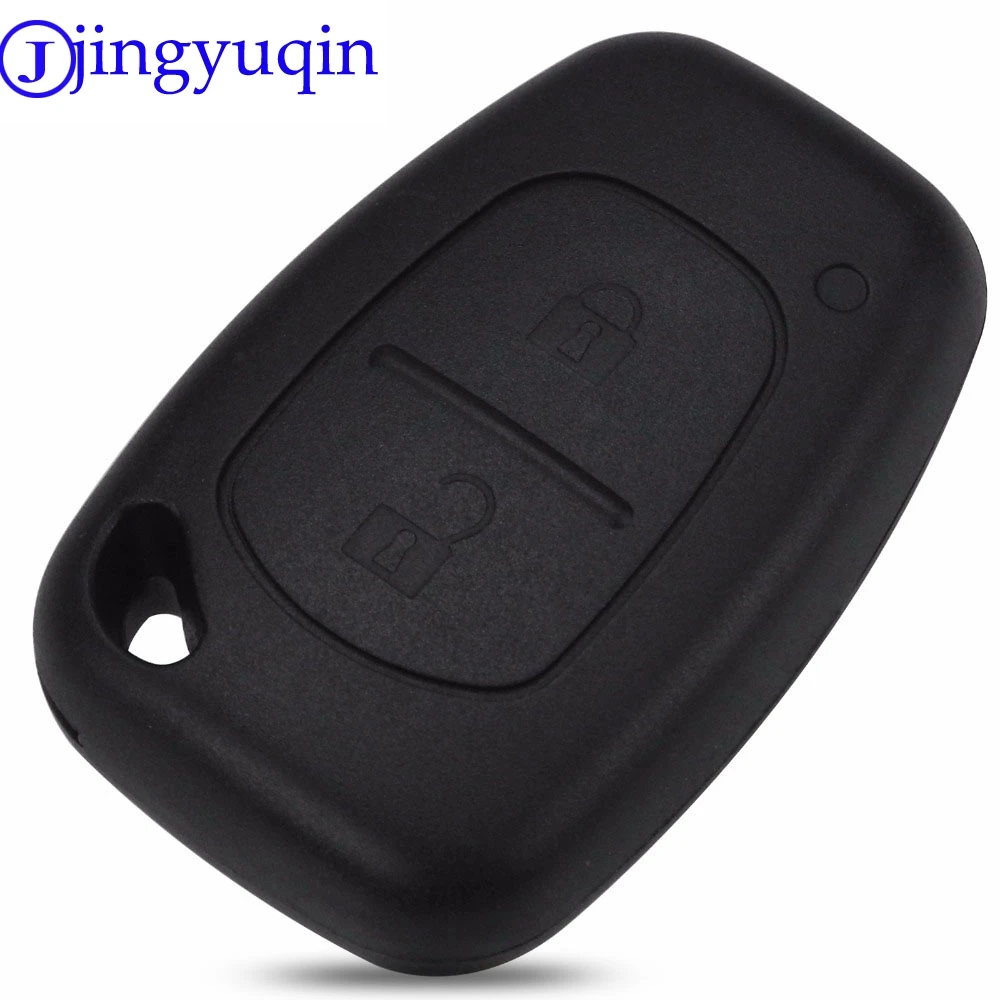 

jingyuqin 20ps Remote Uncut Blade Car Key Shell Cover For Renault Trafic Vauxhall Opel Vivaro Nissan Primastar Fob