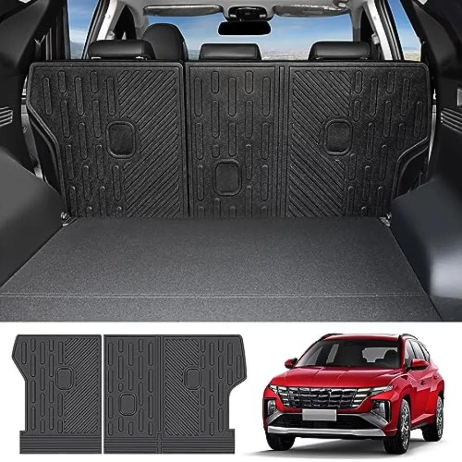 

for 2022-2025 Hyundai Tucson All Weather TPE Rear Back Seat Protector Liner for 2022 2023 2024 2025 Hyundai Tucson Black Only