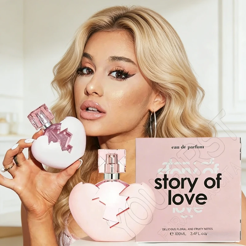 

100ml Love Sweetheart Women Eau De Parfum Plant Floral Scent Spray Feminino Aromatic Water Club De Nuit Style Perfume