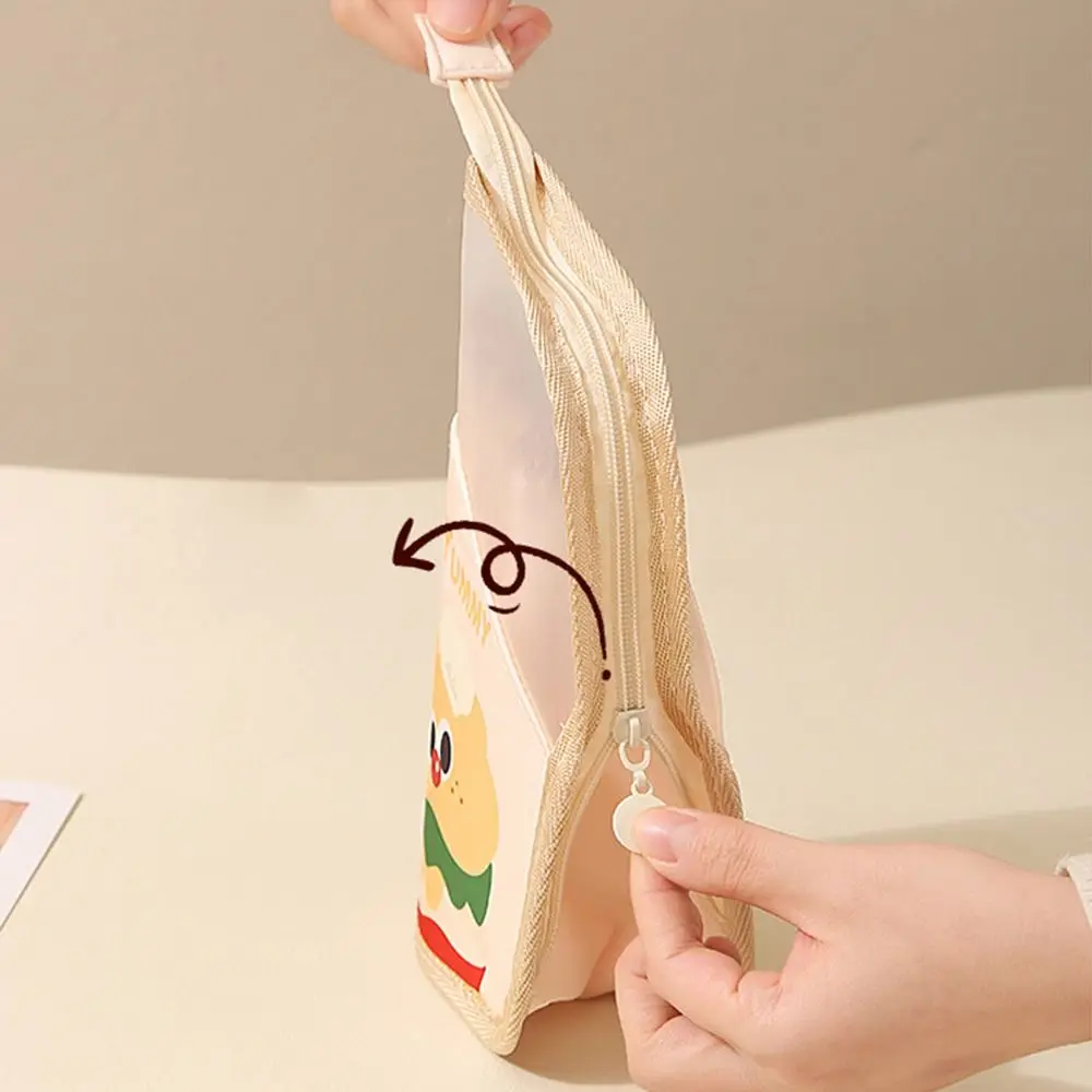 

Polyester Folding Makeup Bag Folding Design Portable Stand Cosmetic Bag Waterproof Make Up Organizer Beauty Tools Storage