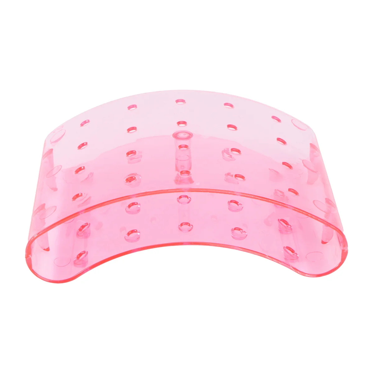 عرض موقف تخزين الرف شكل قوس 3 ألوان الحلوى الحلوى مصاصة حامل ديكور حفلات الزواج البلاستيك المنظم