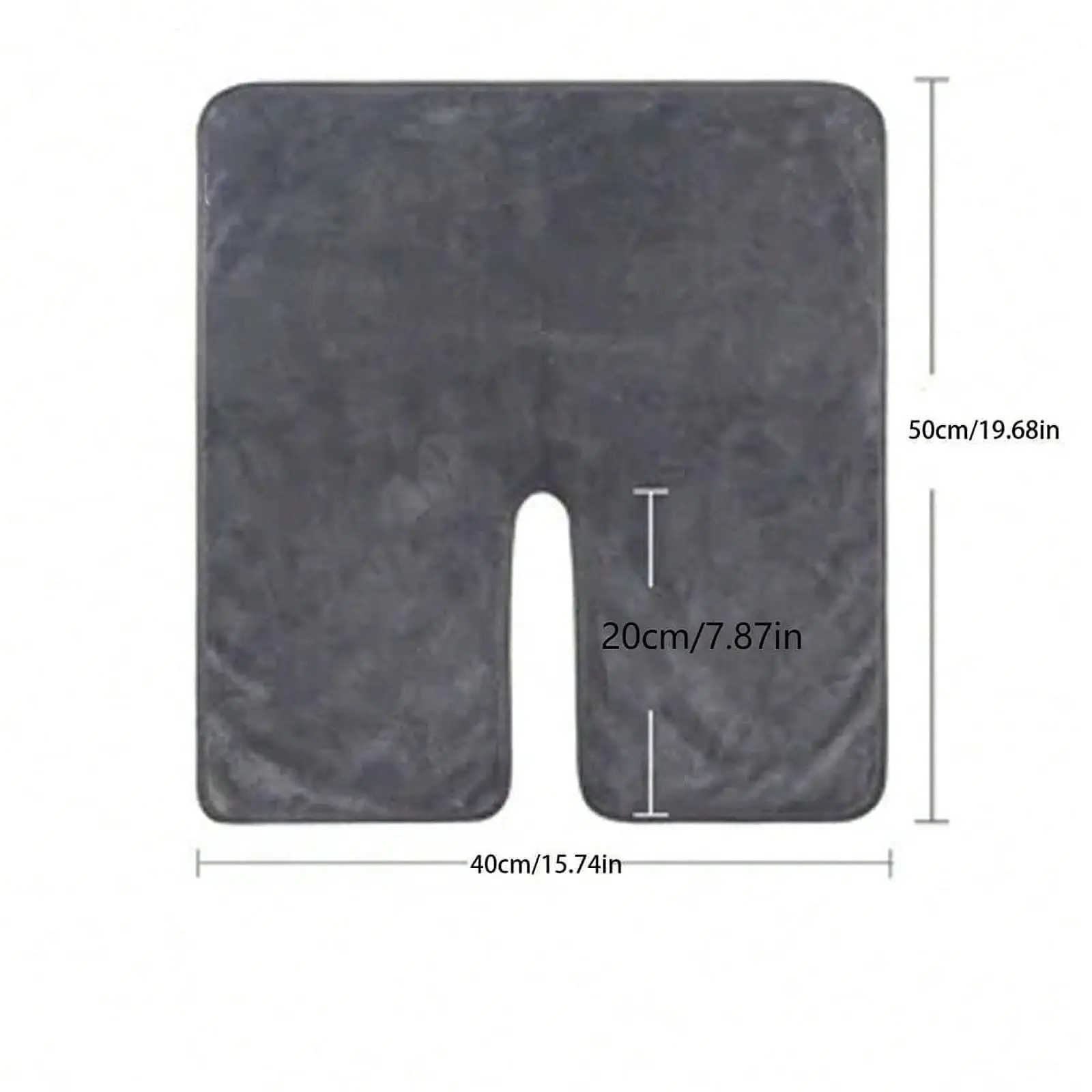 3 × 2 قطعة مناشف الوجه لأخصائيي التجميل، مناشف الوجه باللون الرمادي السباي #5