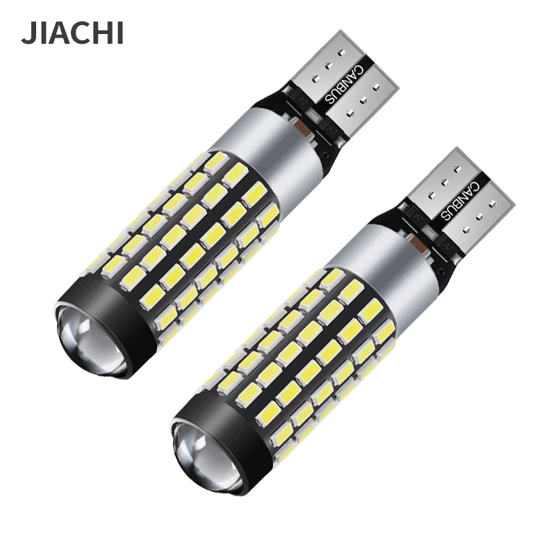 Jiachi precio de fábrica 2 uds alta potencia T10 LED superbrillante 78 SMD 3014 bombilla CANBUS 194 921 lámpara de marcha atrás de respaldo de estacionamiento de coche 12-24V