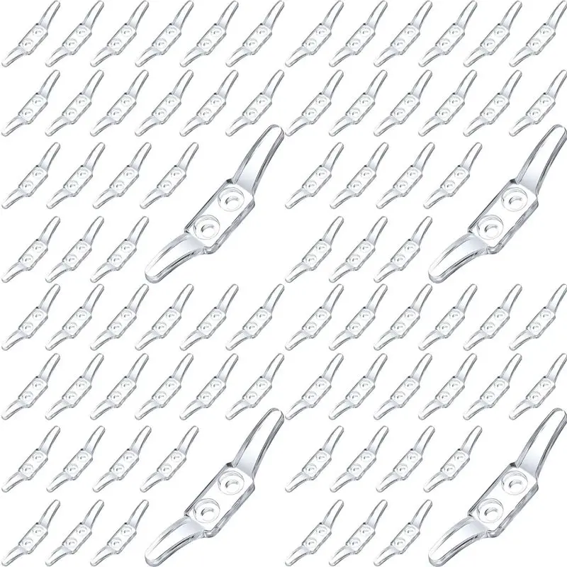TFTP-80Pcs Blind Cord Safety Cleat Blind Rope Cleat Window Cord Cleat For Home Office Window Blinds Curtains Sun Shades Ropes