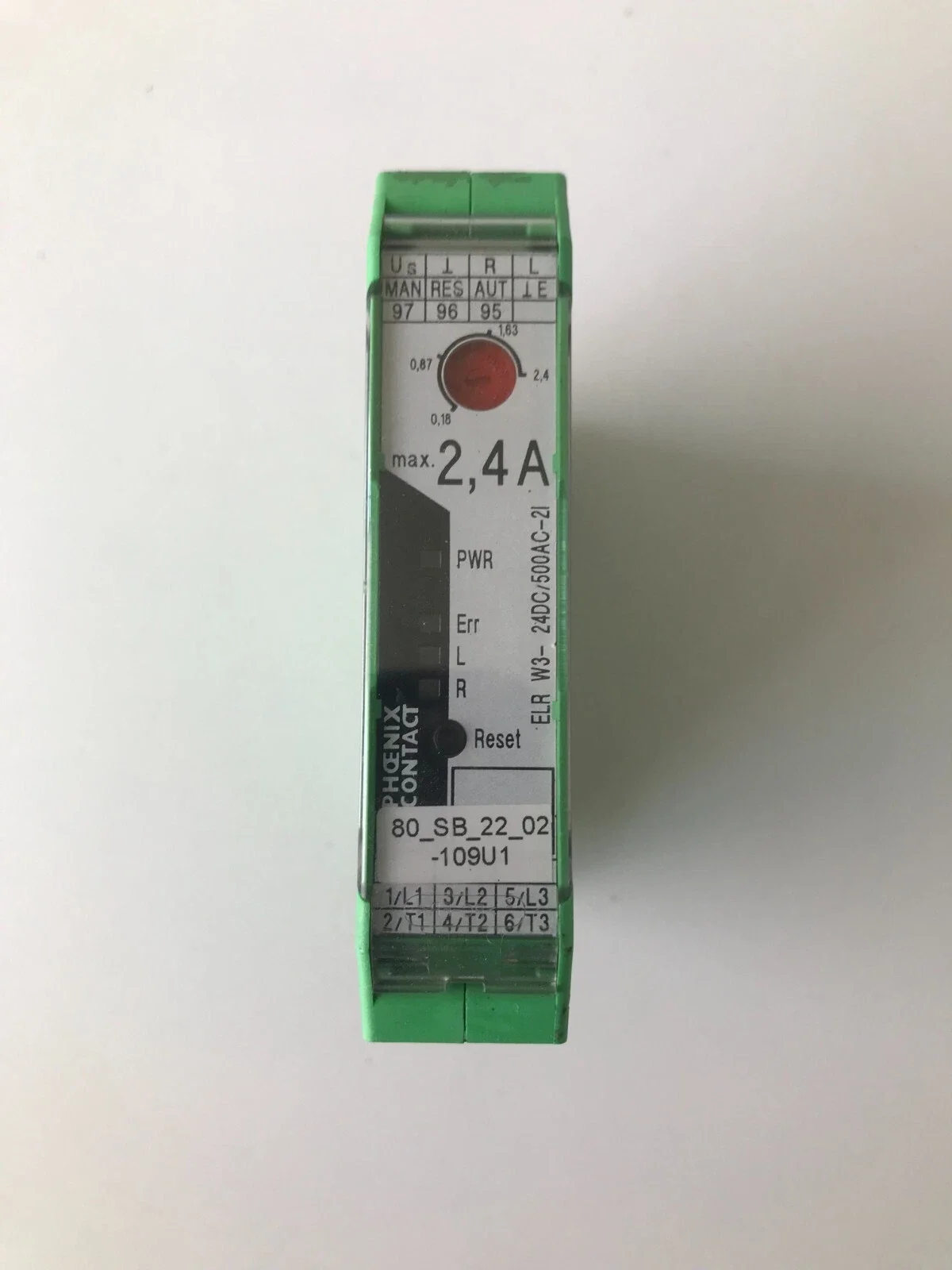 ELR W3-24DC/500AC-2I 2297031 Hybrid motor starter