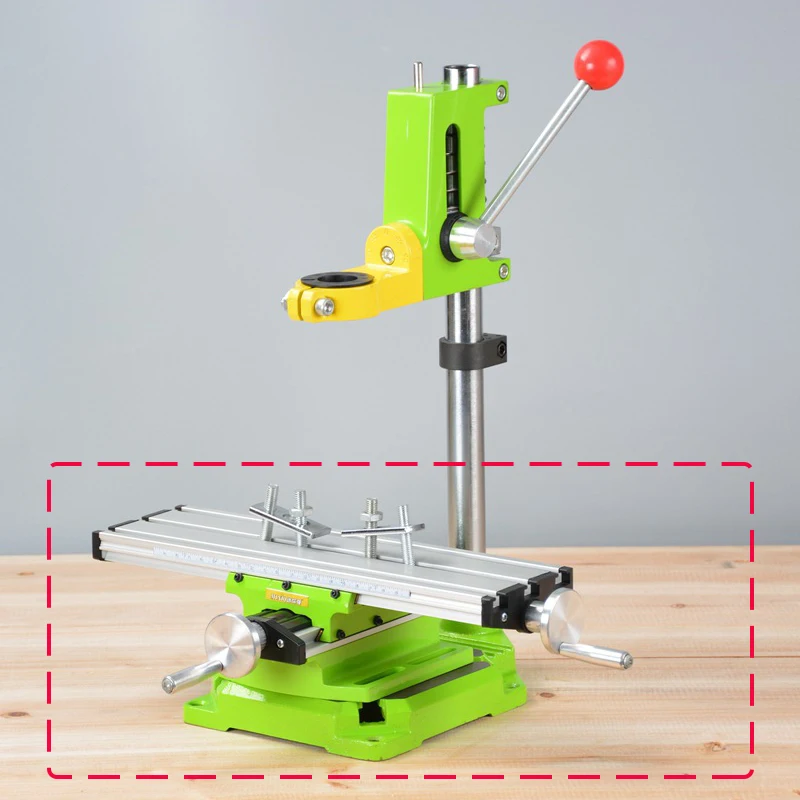 Mini Precisie Multifunctionele Freesmachine Bankje Boor Bankschroef Werktafel X Y-As Aanpassing Coördineren Tafel
