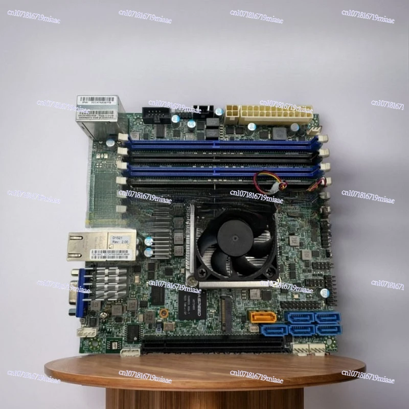 

Двойной 10-гигабитный порт X10SDV-4C-TLN2F Основная плата NAS Synology ITX Server XEON D1521