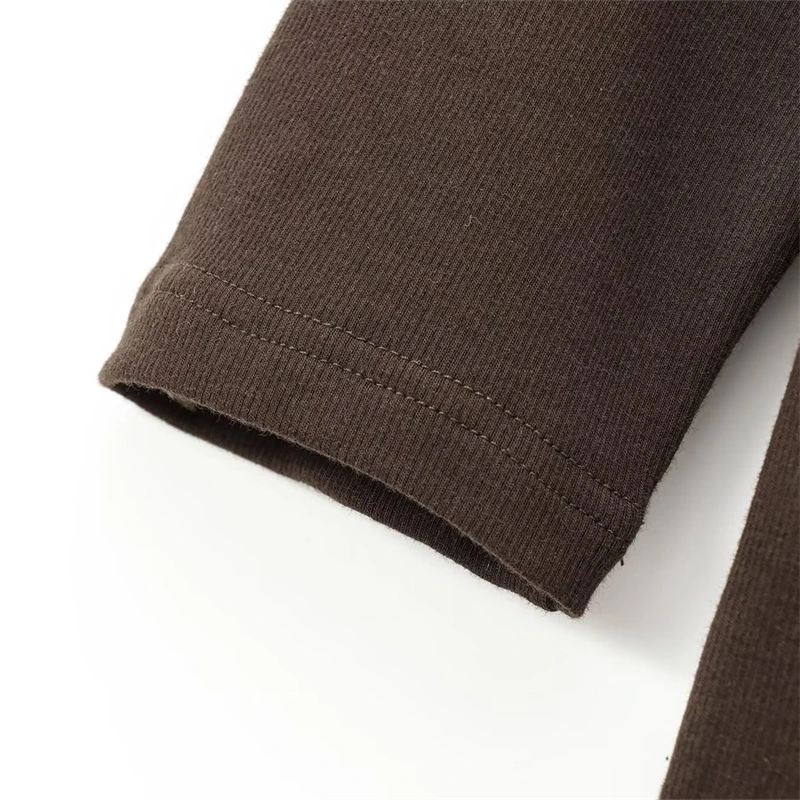 EllYANEllTIAN-Mini robe en popeline patchwork tricotée pour femmes, style simple, col montant, manches courtes, robes bouffantes minces, couleur unie, nouveau, 2025