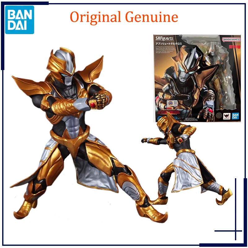 Original Genuine Bandai Anime Ultraman SHF Absolute Tartarus Model Toys Action Figure Collectible Ornaments Gifts For Kids Boys