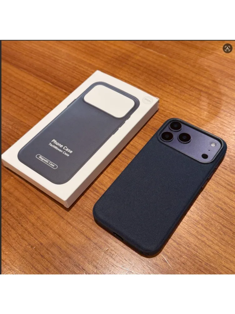 Luksusowe etui magnetyczne Tech Woven do iPhone 17 Air 16 15 Plus 14 13 12 11 Pro Max TechWoven z obsługą bezprzewodowego ładowania Magsafe — 2